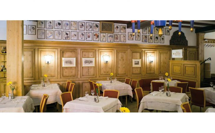 Hotel Steffani, St Moritz, Dining Room